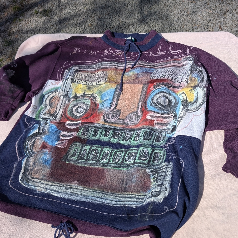 Custom Painted Sweatshirt
